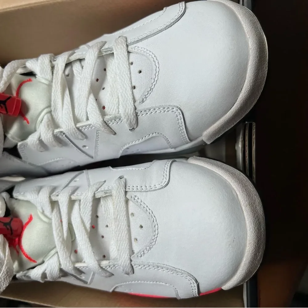 AIR JORDAN 6 RETRO BIG KIDS UNISEX SHOES SIZE 7 YOUTH